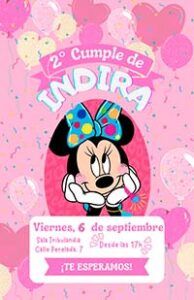 Ejemplo de invitación personalizada de Tribulandia